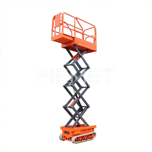 Crawler scissor lift