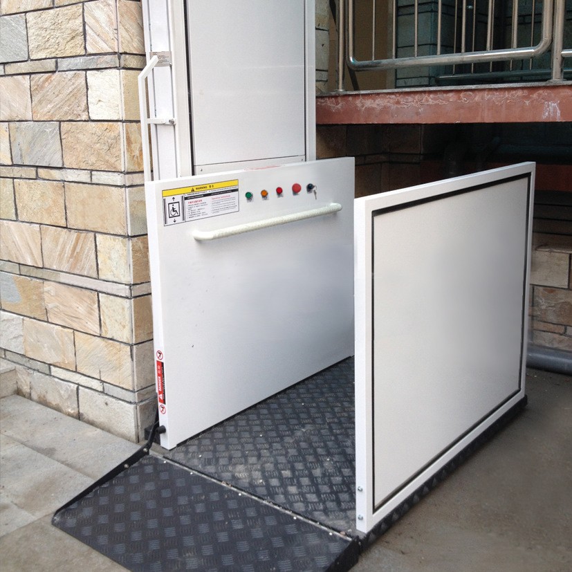 Vertical Wheelchair Lift Platform