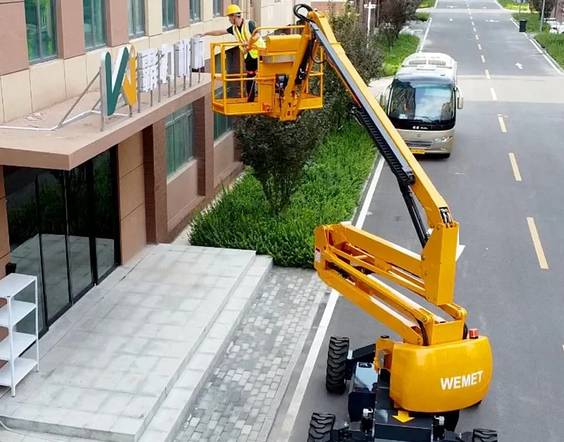 SAMOJEZDNA PRZEGUBOWA PODNOŚNIKOWA PLATFORMA ROBOCZA TGZZ