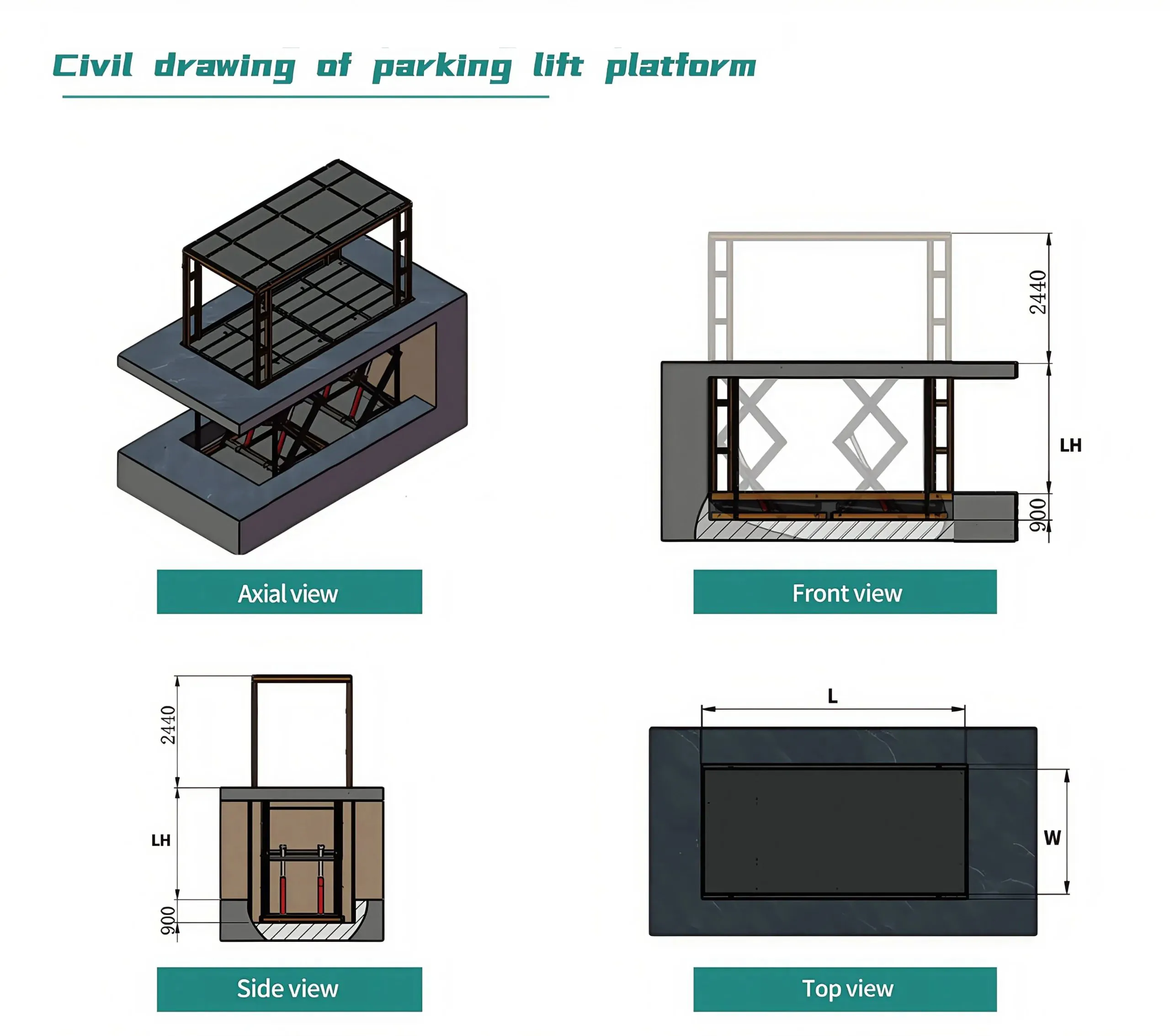 SJG-P PKW-PARKPLATZ