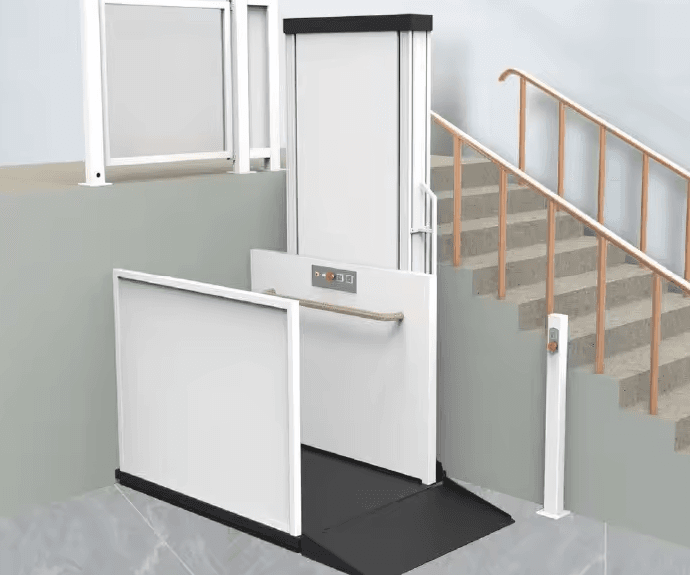 Vertical Barrier Free Lift Platform